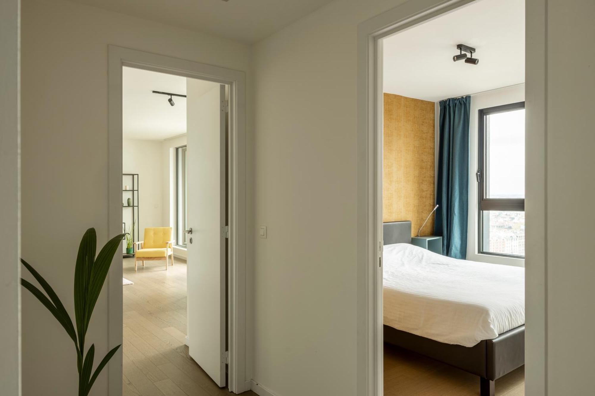 Apartment Uniek - Mooiste En Hoogste Uitzicht Op Antwerpen! - Incl Gratis Parking *